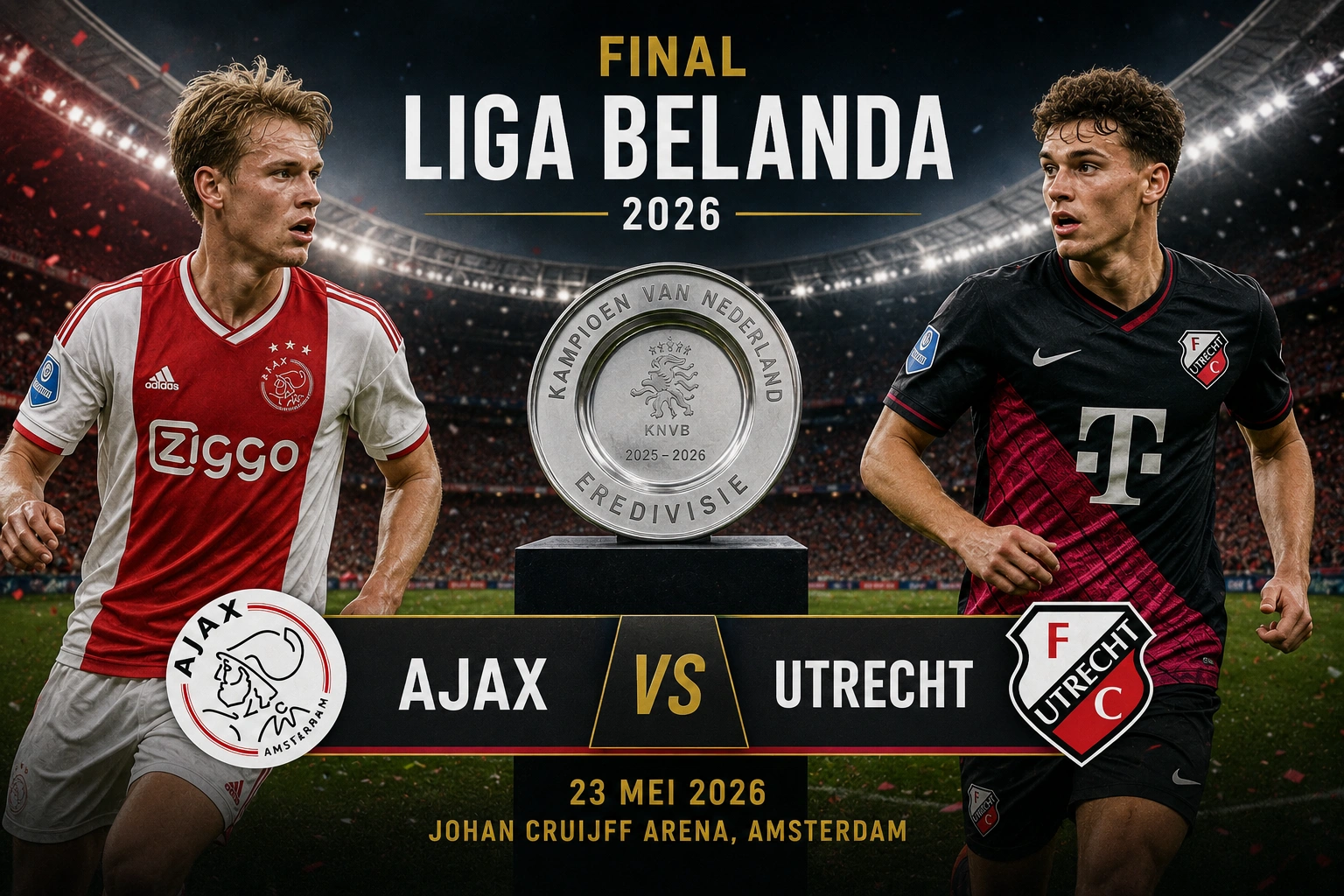 Jadwal Final Liga Belanda 1 2026