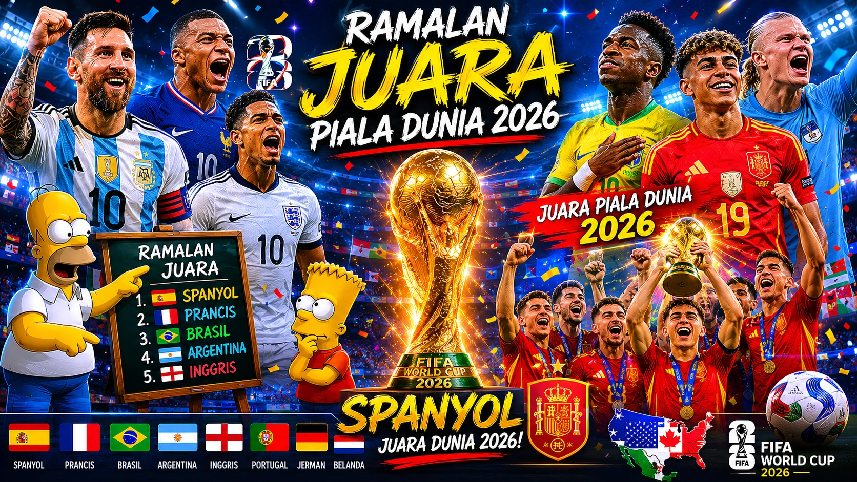 Prediksi EA Sport Juara Piala Dunia 2026