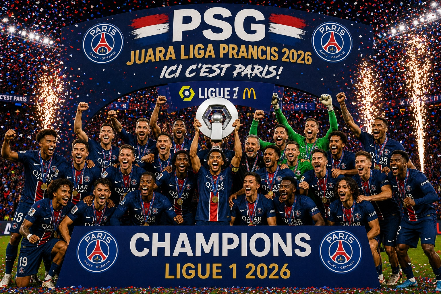 psg juara liga prancis 2026