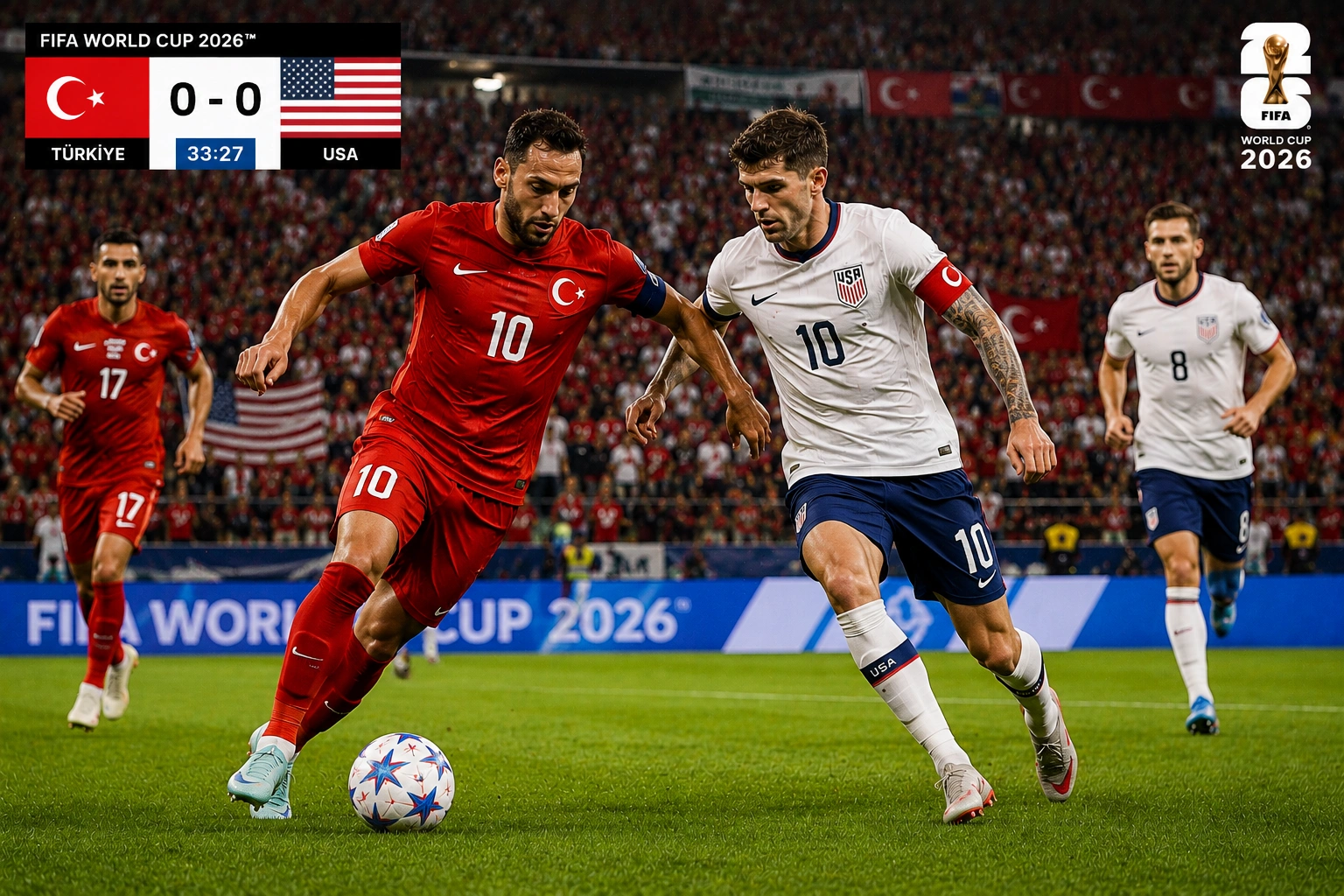 Head to Head dan Prediksi Turki vs Amerika Serikat 2026