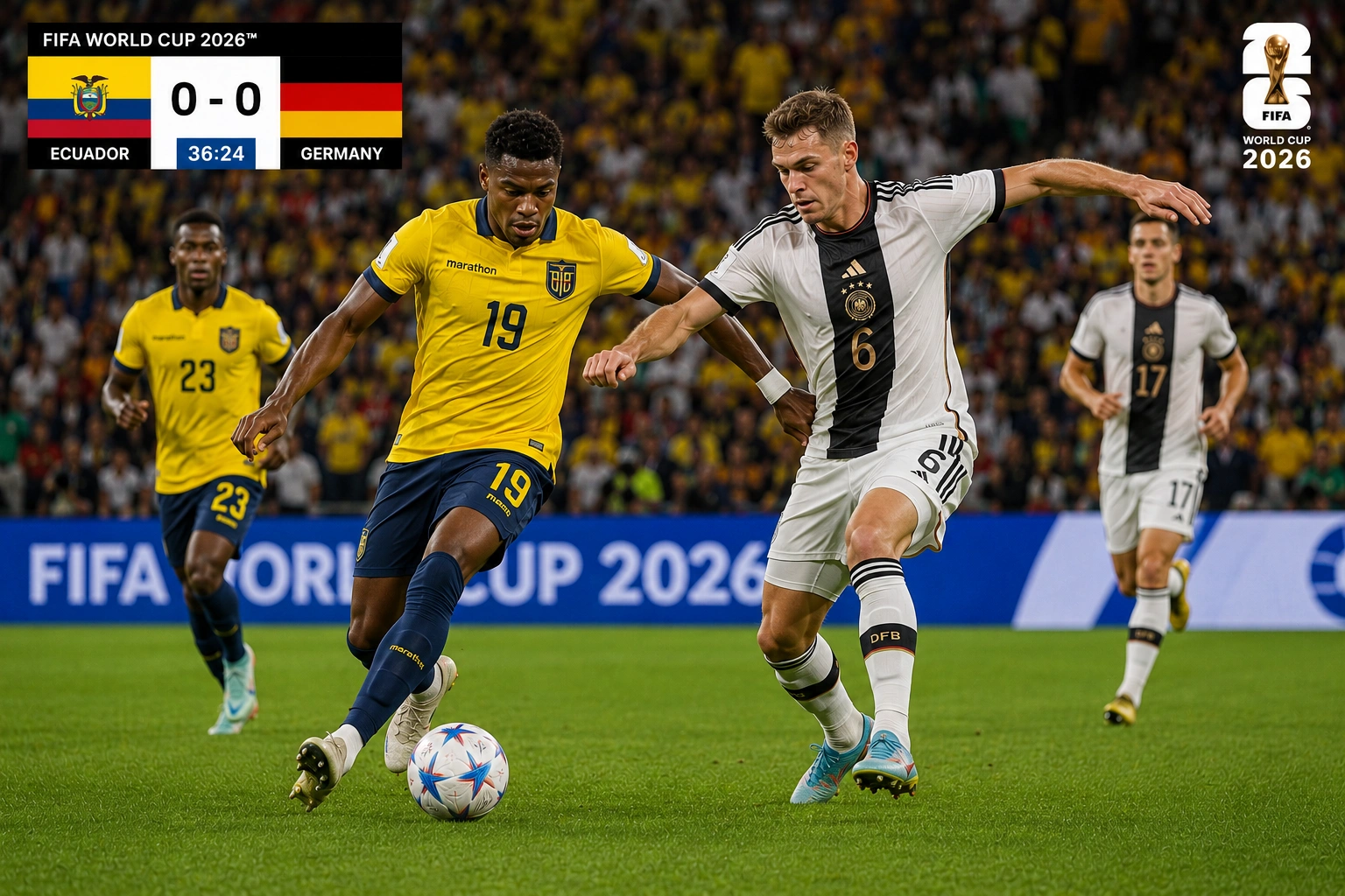 Jadwal dan Prediksi Skor Ekuador vs Jerman 2026 + Statistik dan Head to Head