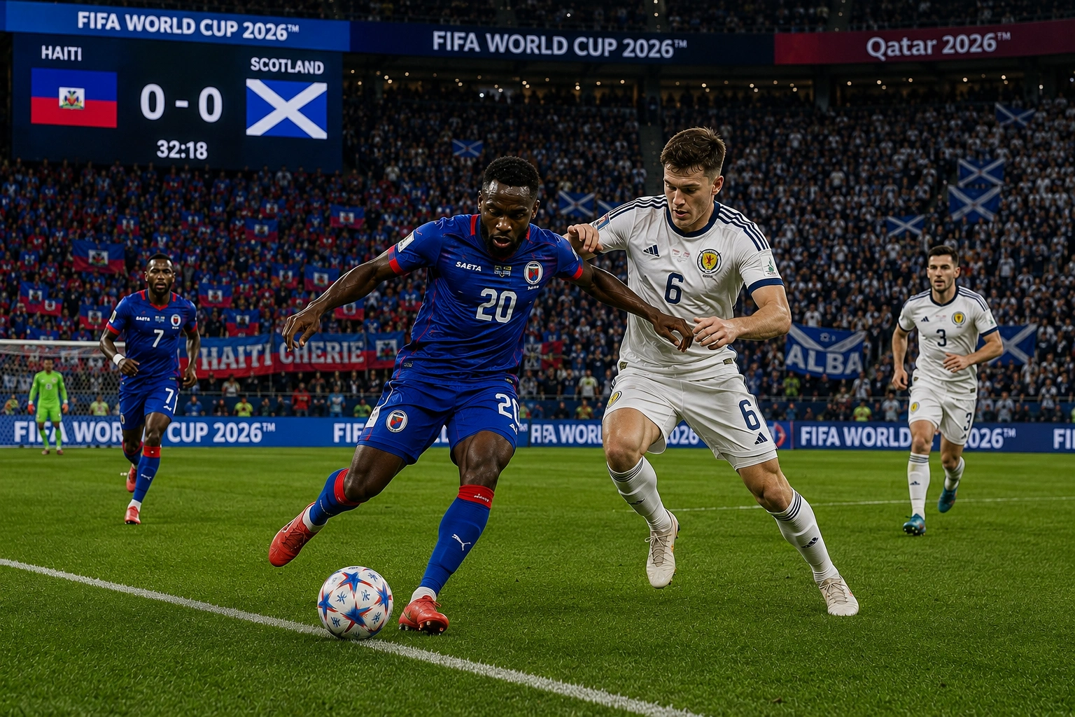 Prediksi Skor Haiti VS Skotlandia Piala Dunia 2026 + Statistik, H2H, dan Peluang Menang