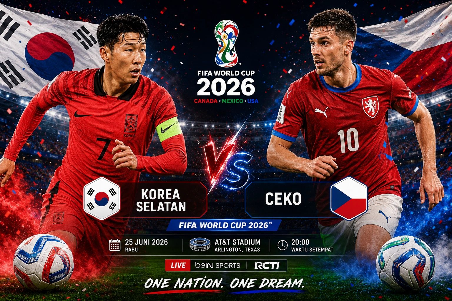 Prediksi Skor Korea Selatan vs Ceko 2026