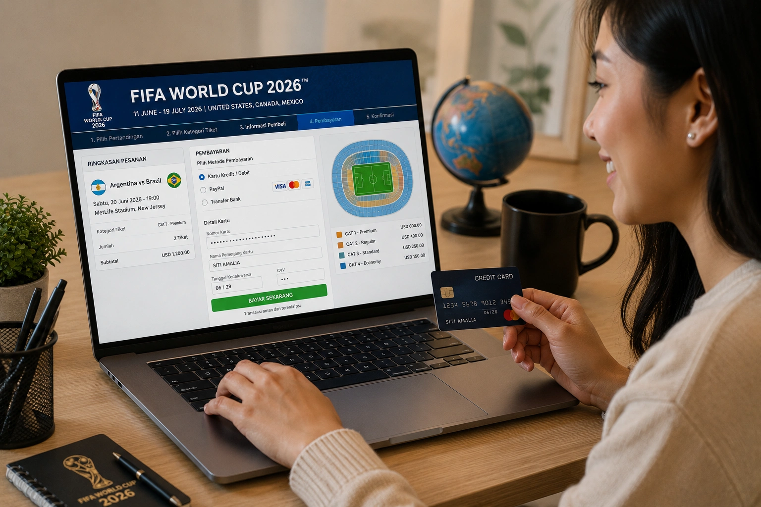Cara Beli Tiket Piala Dunia 2026 Resmi FIFA + Harga dan Jadwal Penjualannya