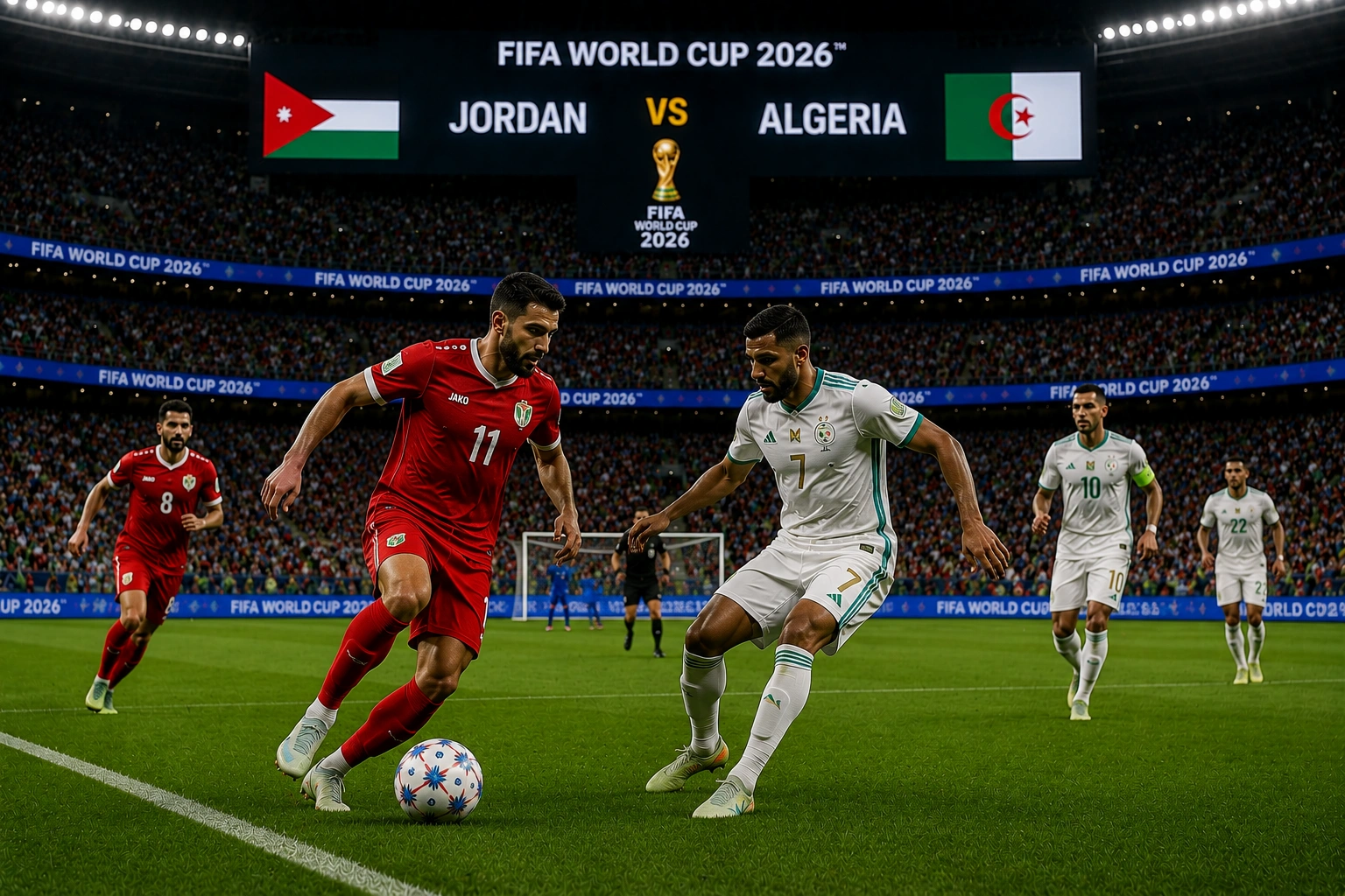Prediksi Skor dan Head to Head Yordania vs Aljazair di Piala Dunia 2026