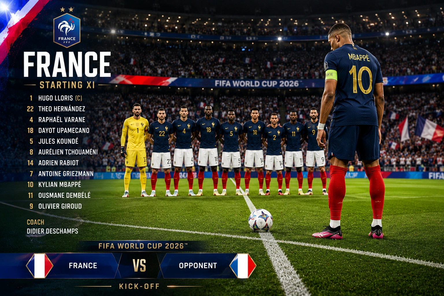 jadwal prancis piala dunia