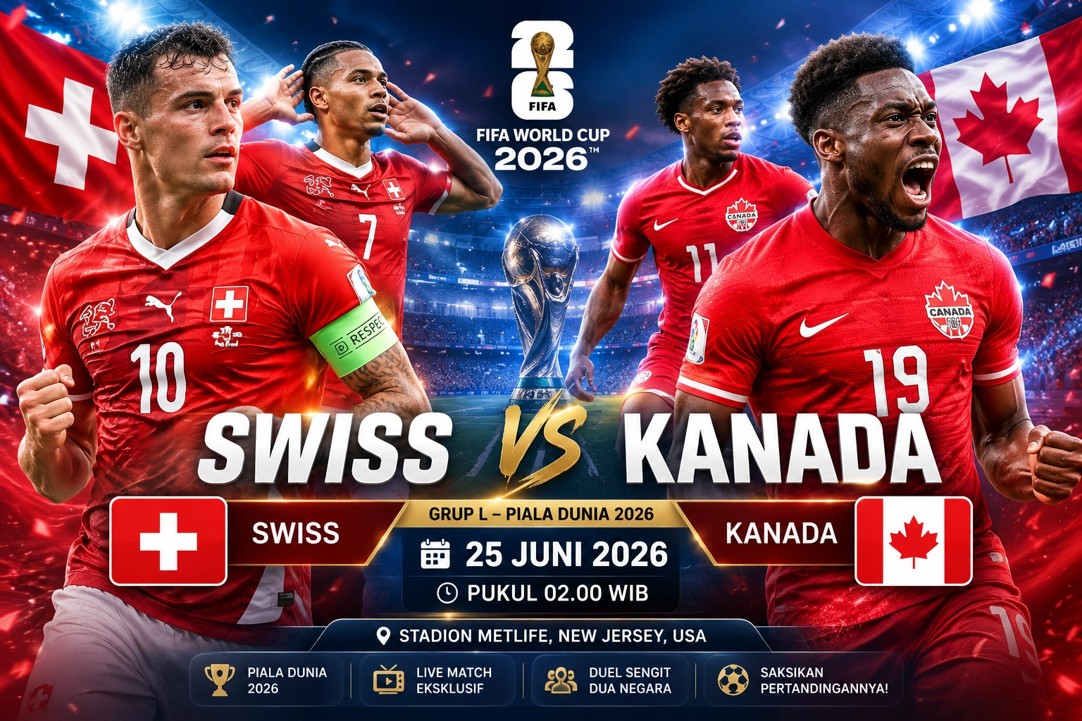 susunan pemain tim nasioal sepakbola swiss dan tim nasional sepakbola kanada