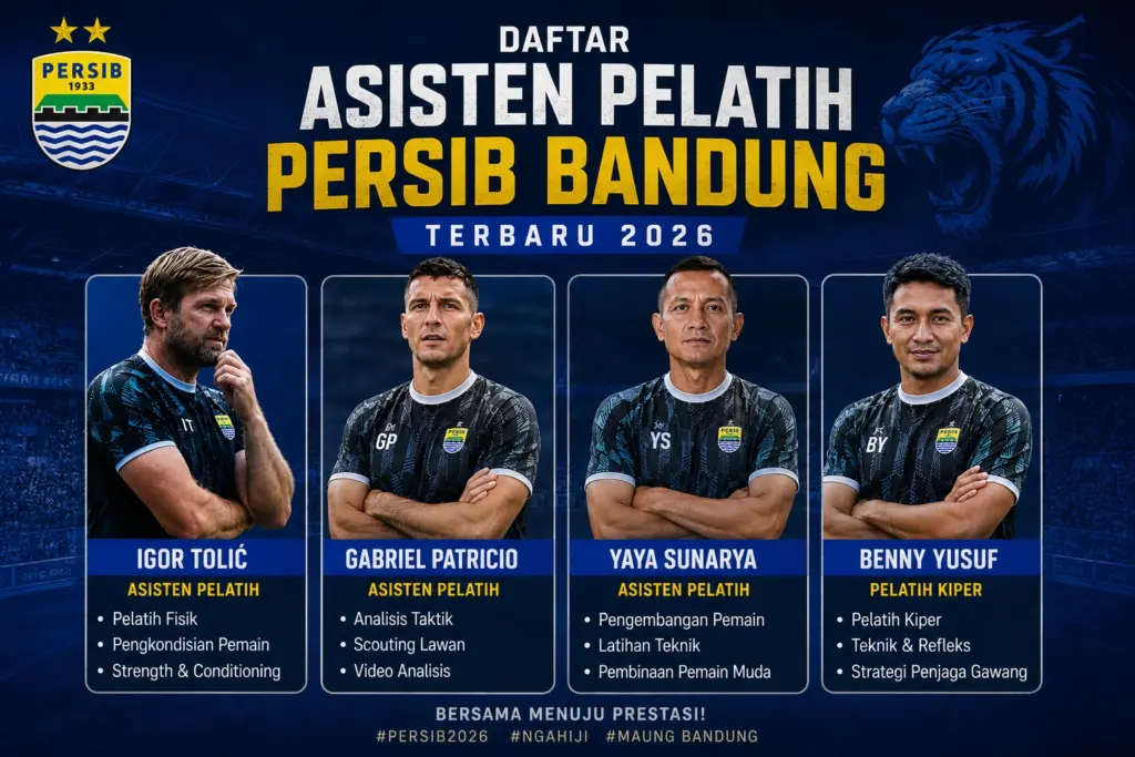 Asisten Pelatih Persib 2026
