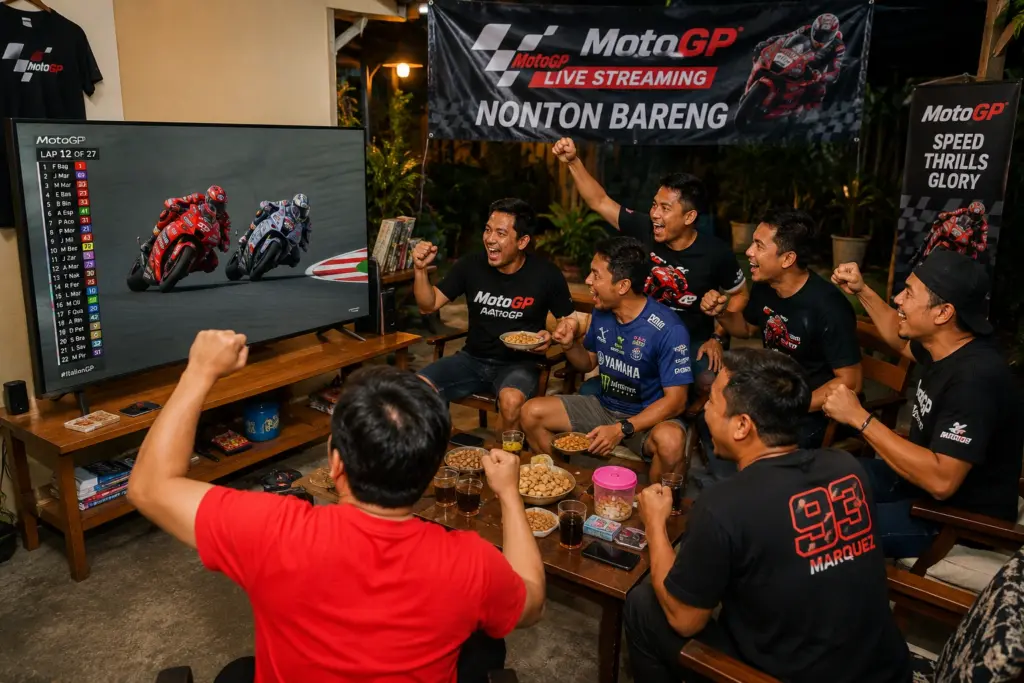 Cara Nonton Live Streaming MotoGP 2026 di HP, Laptop, dan Smart TV