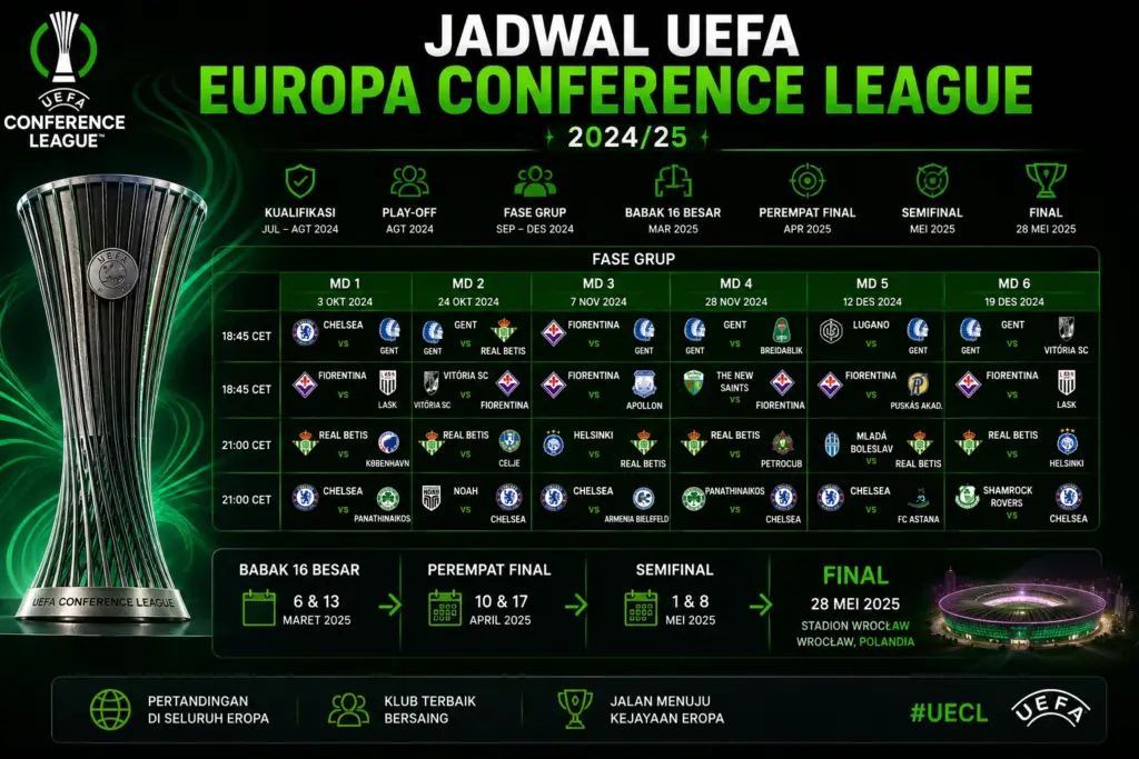 Jadwal Liga Europa UEFA 2026/2027 Lengkap, Kualifikasi hingga Final
