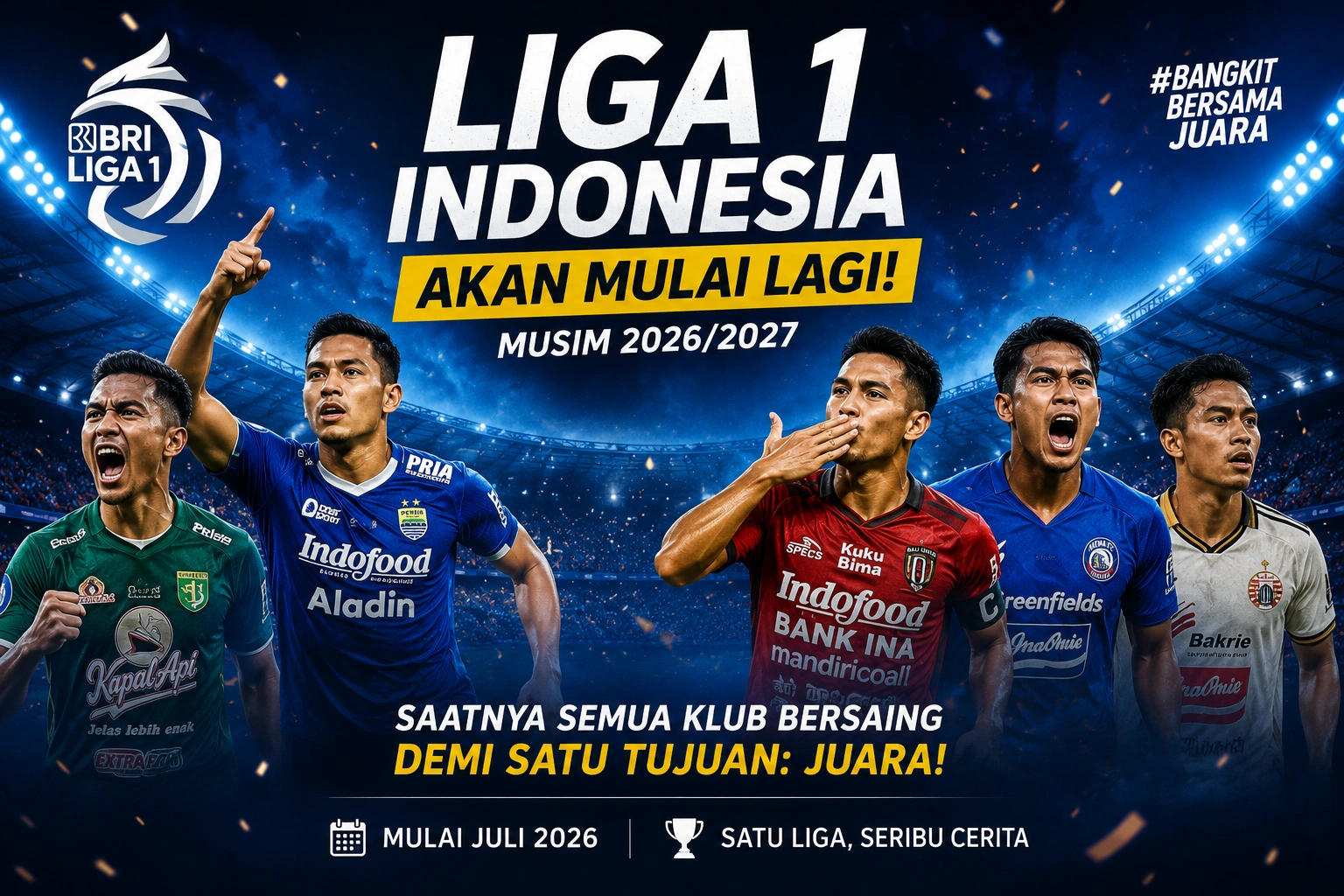 Liga 1 Indonesia Kapan Mulai Lagi? Ini Jadwal Resmi Musim 2026/2027