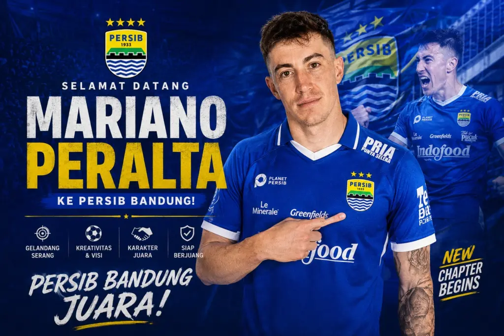 Peralta ke Persib Resmi