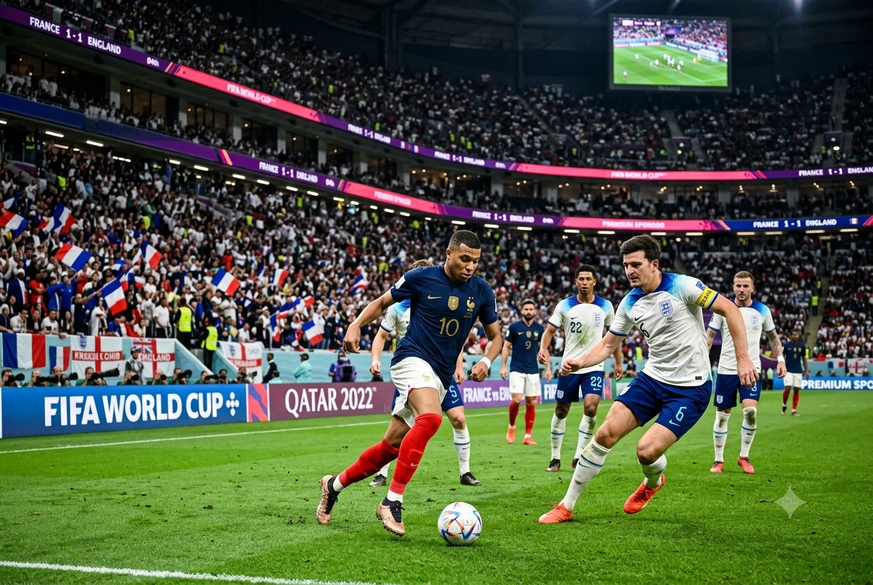 Prediksi Prancis vs Inggris 2026: Skor Akurat, Head to Head, dan Peluang Menang