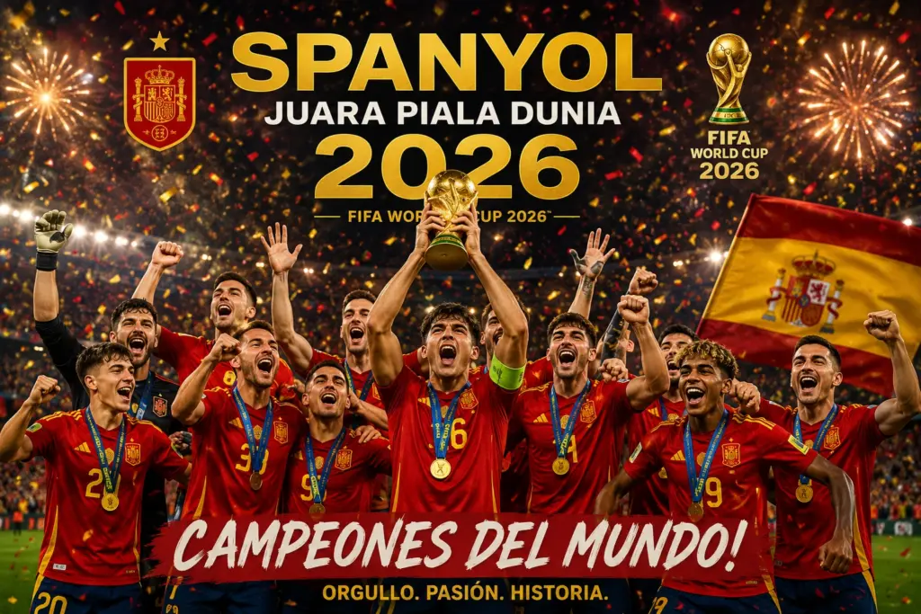 Spanyol Pemenang Juara Piala Dunia 2026, Ferran Torres Jadi Pahlawan Final